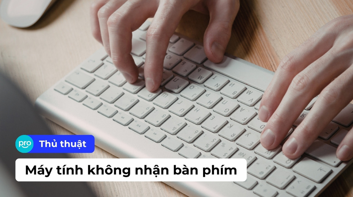 Máy tính không nhận bàn phím: Nguyên nhân, cách khắc phục nhanh chóng tại nhà
