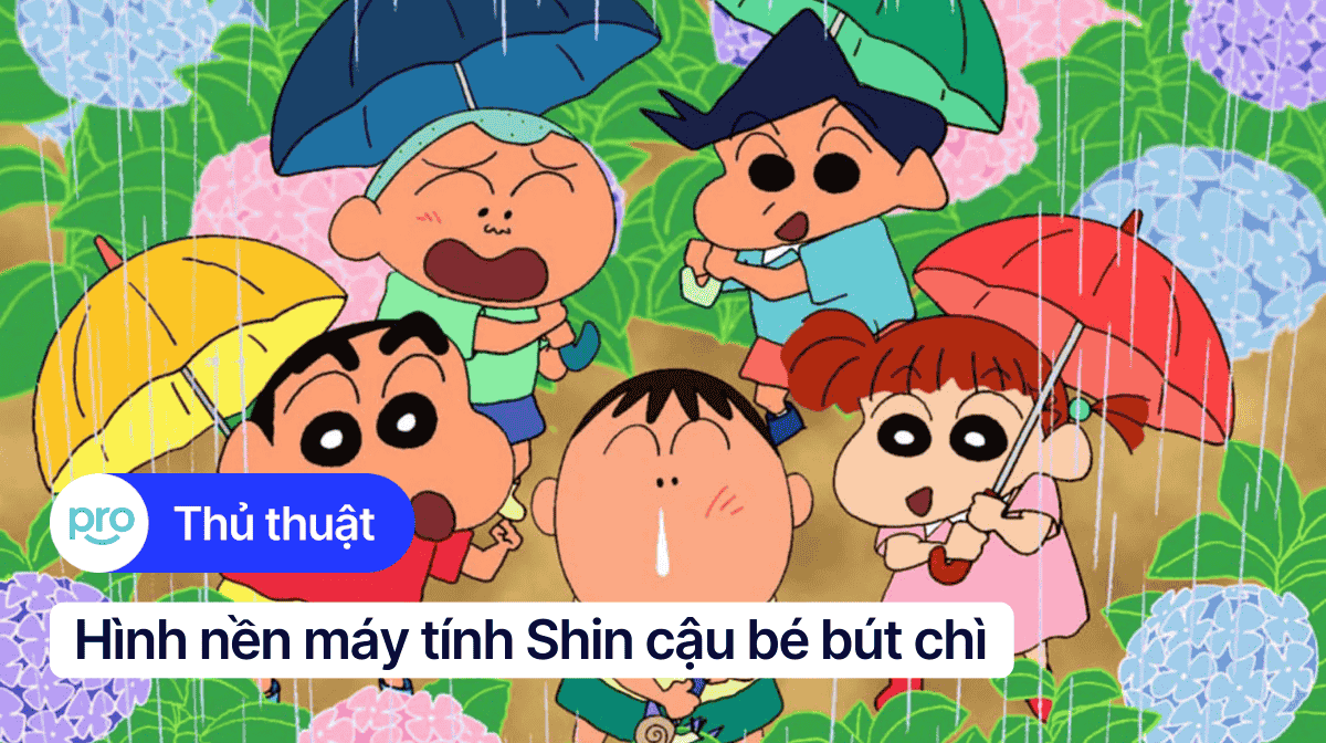 Tổng hợp hình nền máy tính Shin cậu bé bút chì 4K, Full HD, cute