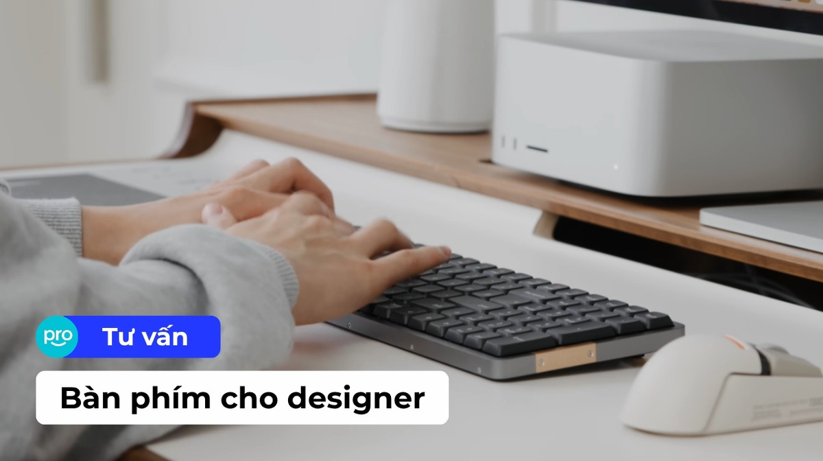 Top 10 bàn phím cho designer đáng mua, hỗ trợ thiết kế hiệu quả