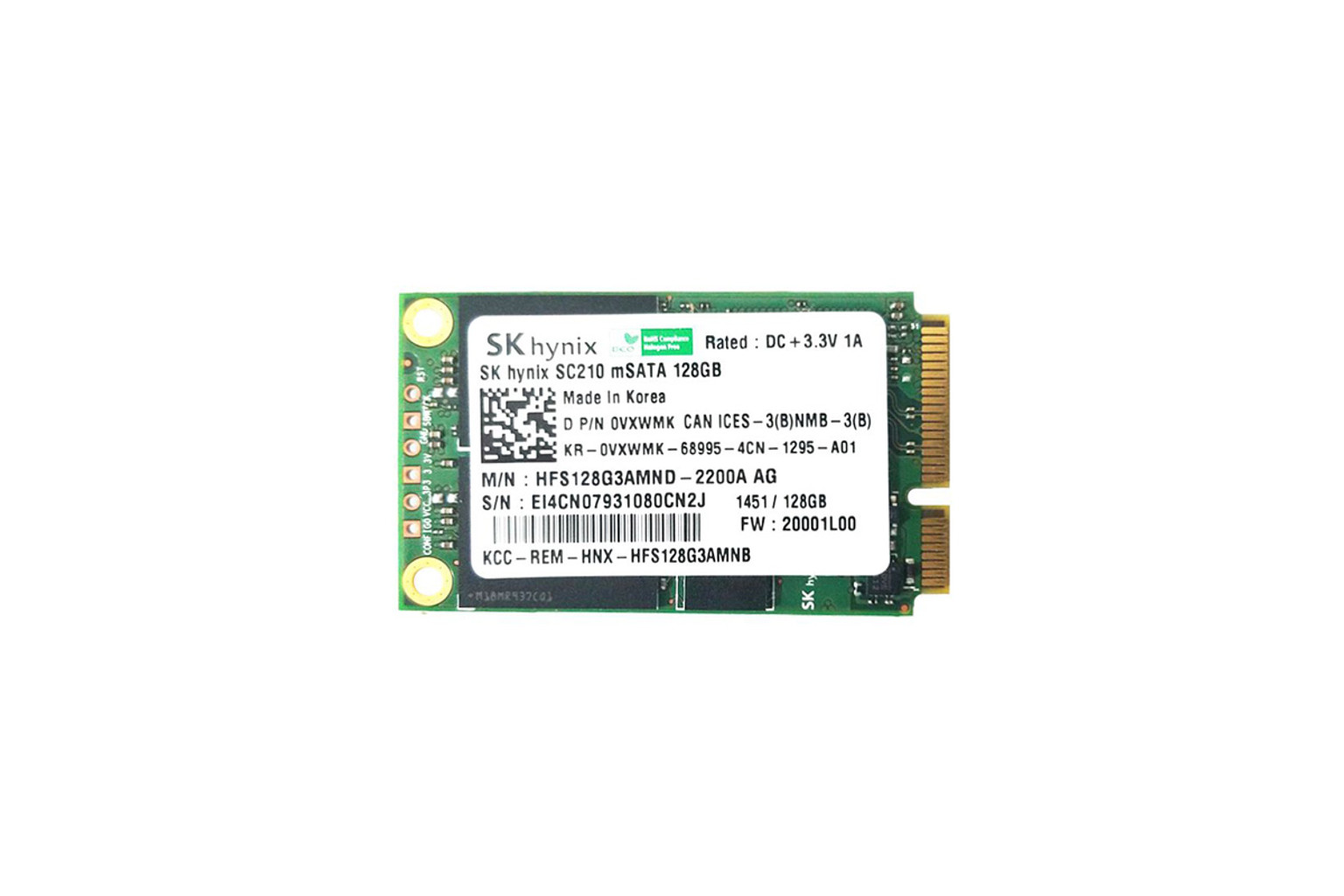 Ổ cứng SSD SK Hynix 128Gb M.2 Sata 2230