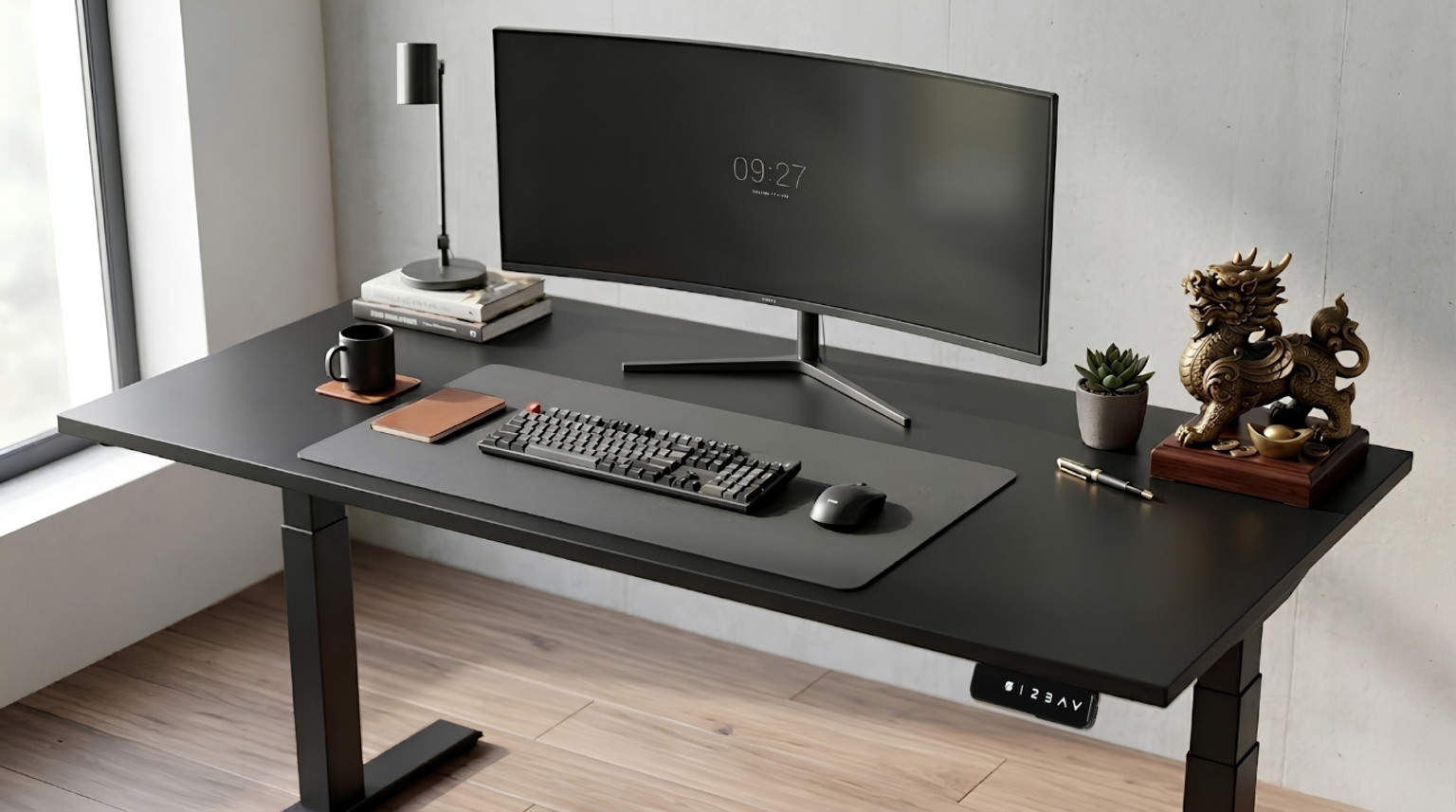 Cách để tỳ hưu trên bàn làm việc chuẩn phong thủy giúp chiêu tài lộc