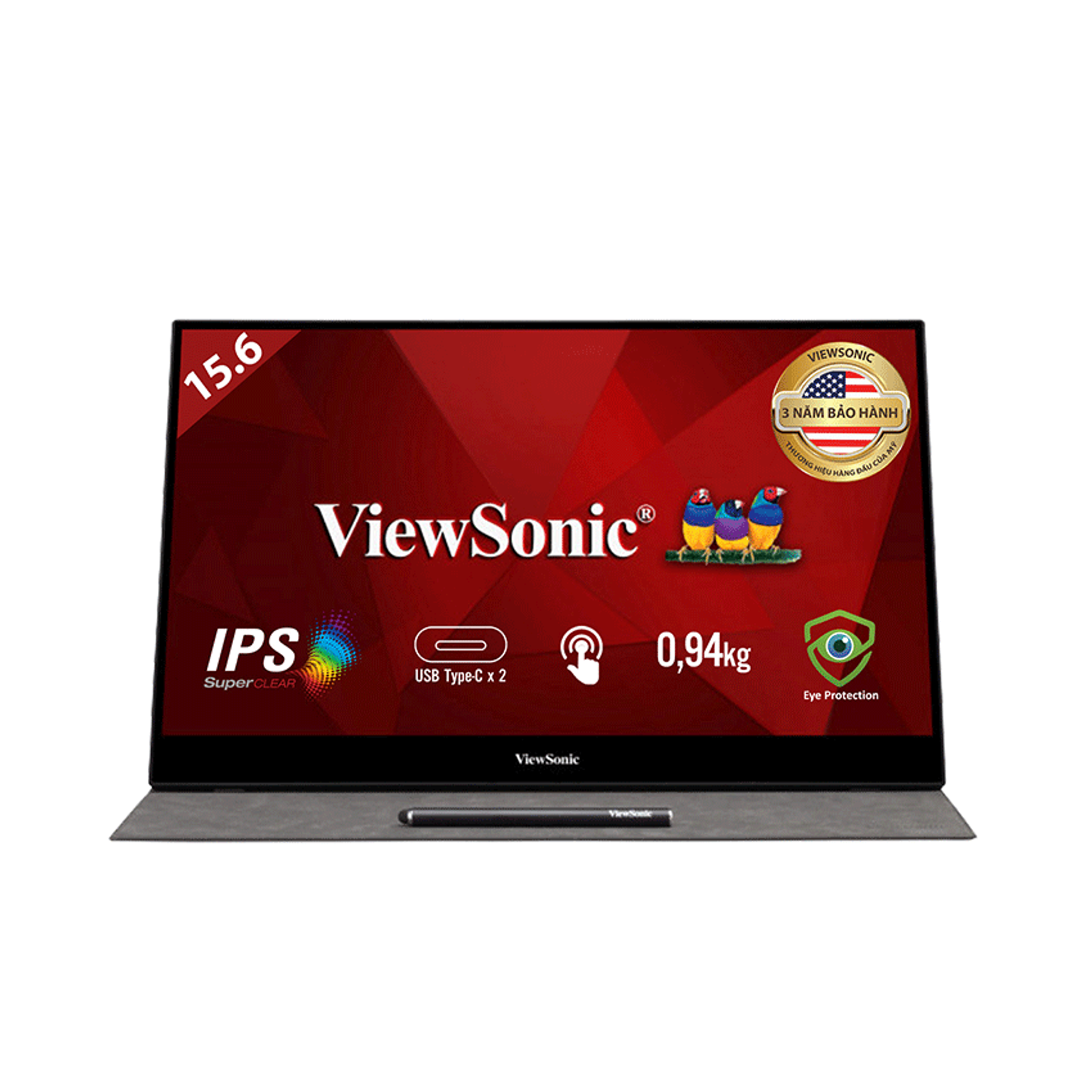 Màn hình di động Viewsonic TD1655 (15.6inch/FHD/IPS/60Hz)