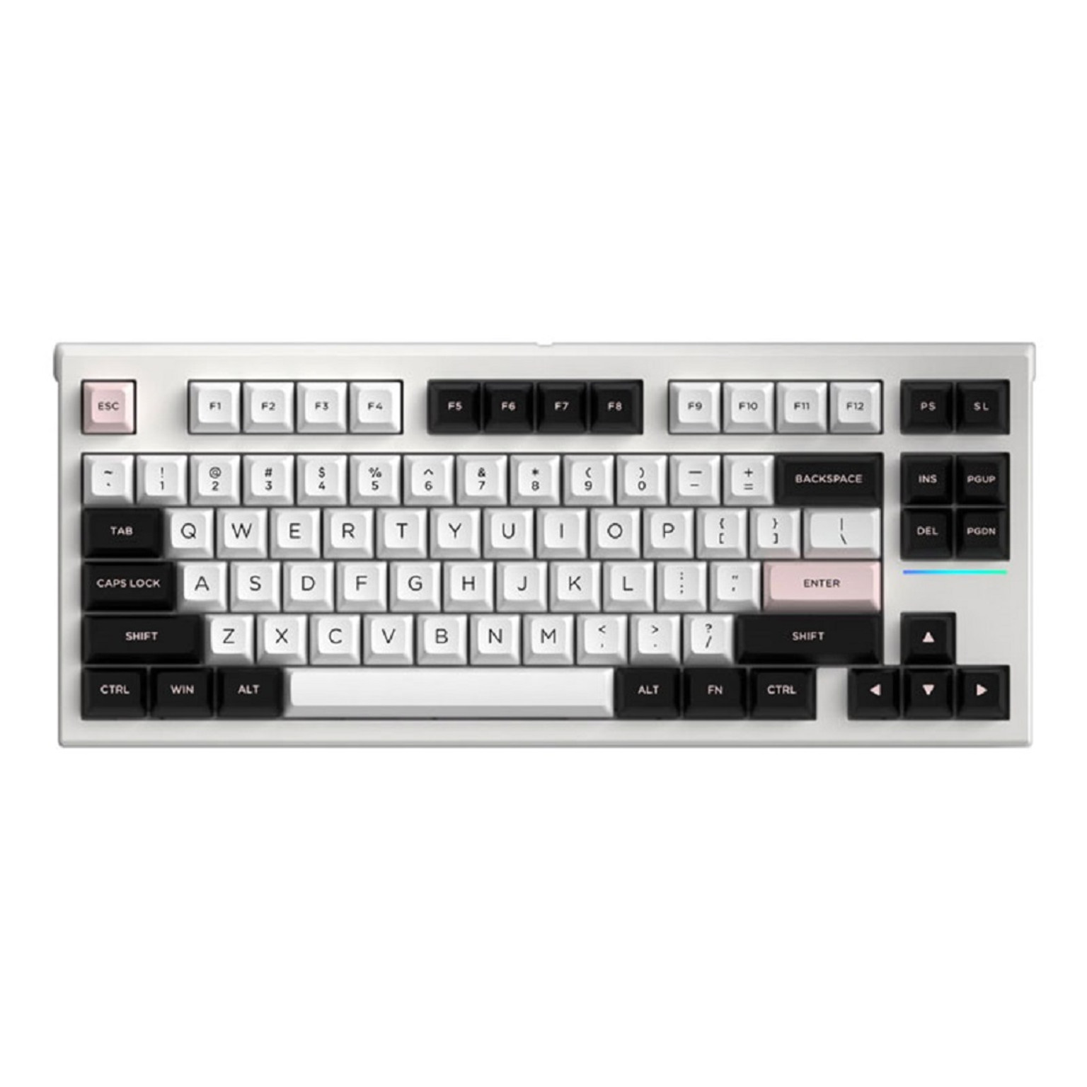 Bàn phím cơ FL-Esports FL750 White Olivia