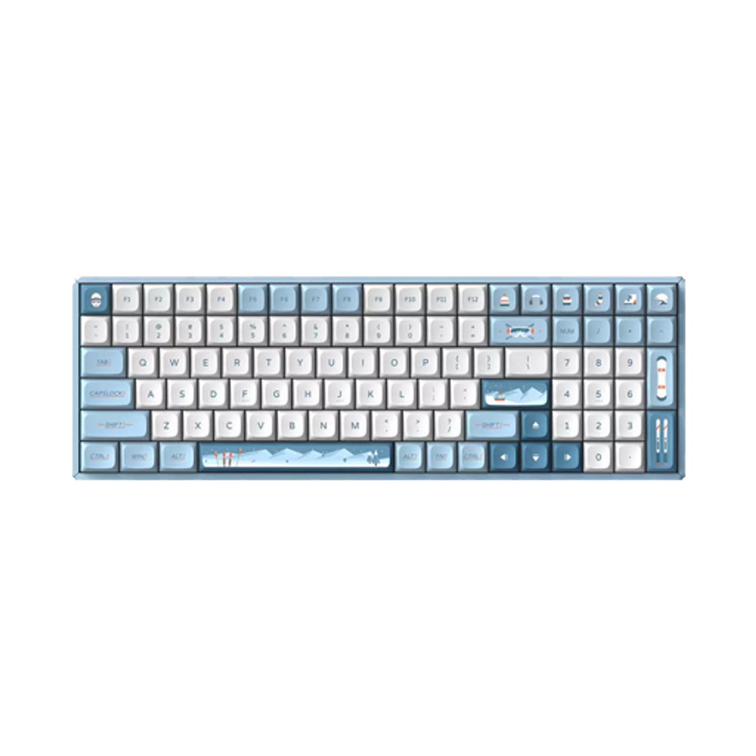 Bàn Phím Cơ IQUNIX F97 Wintertide Wireless