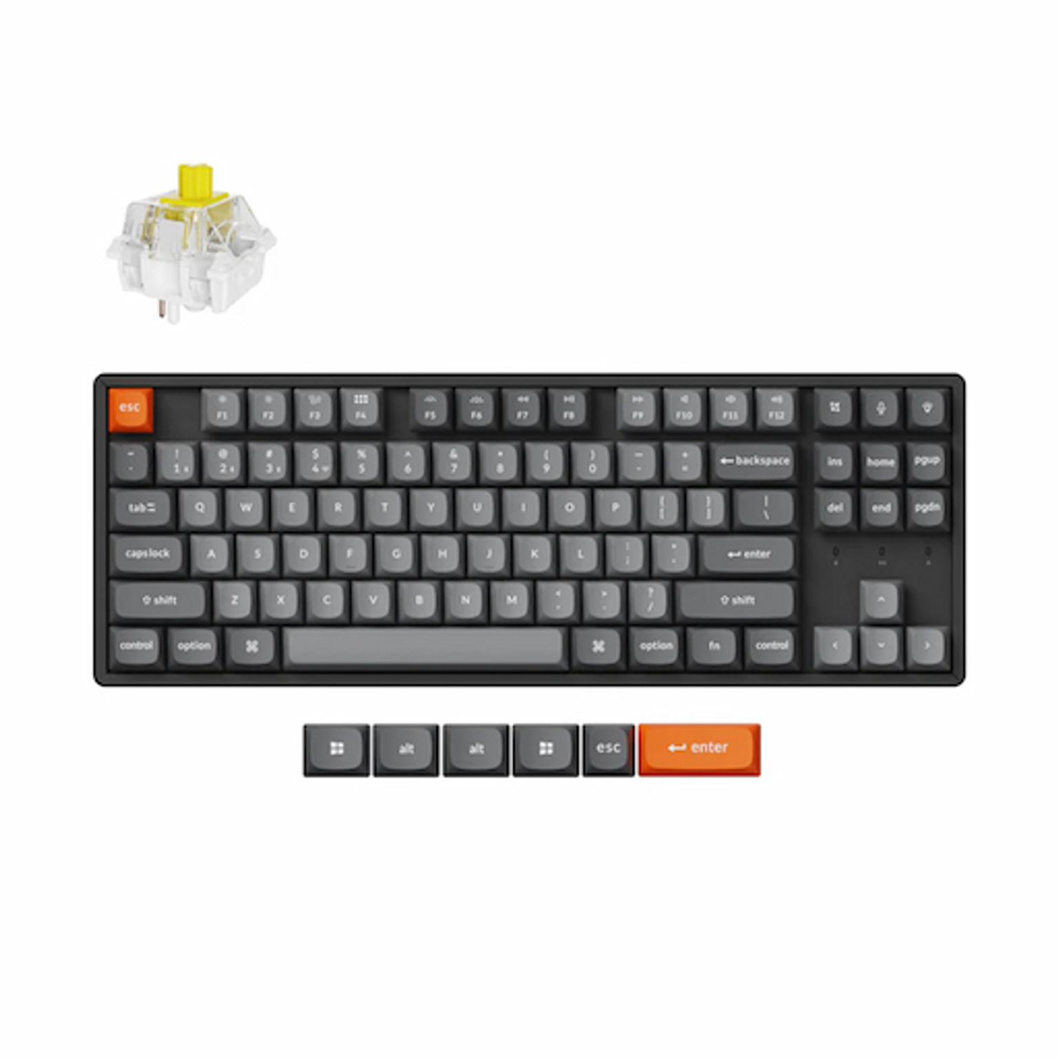 Bàn phím cơ Keychron K8 MAX QMK