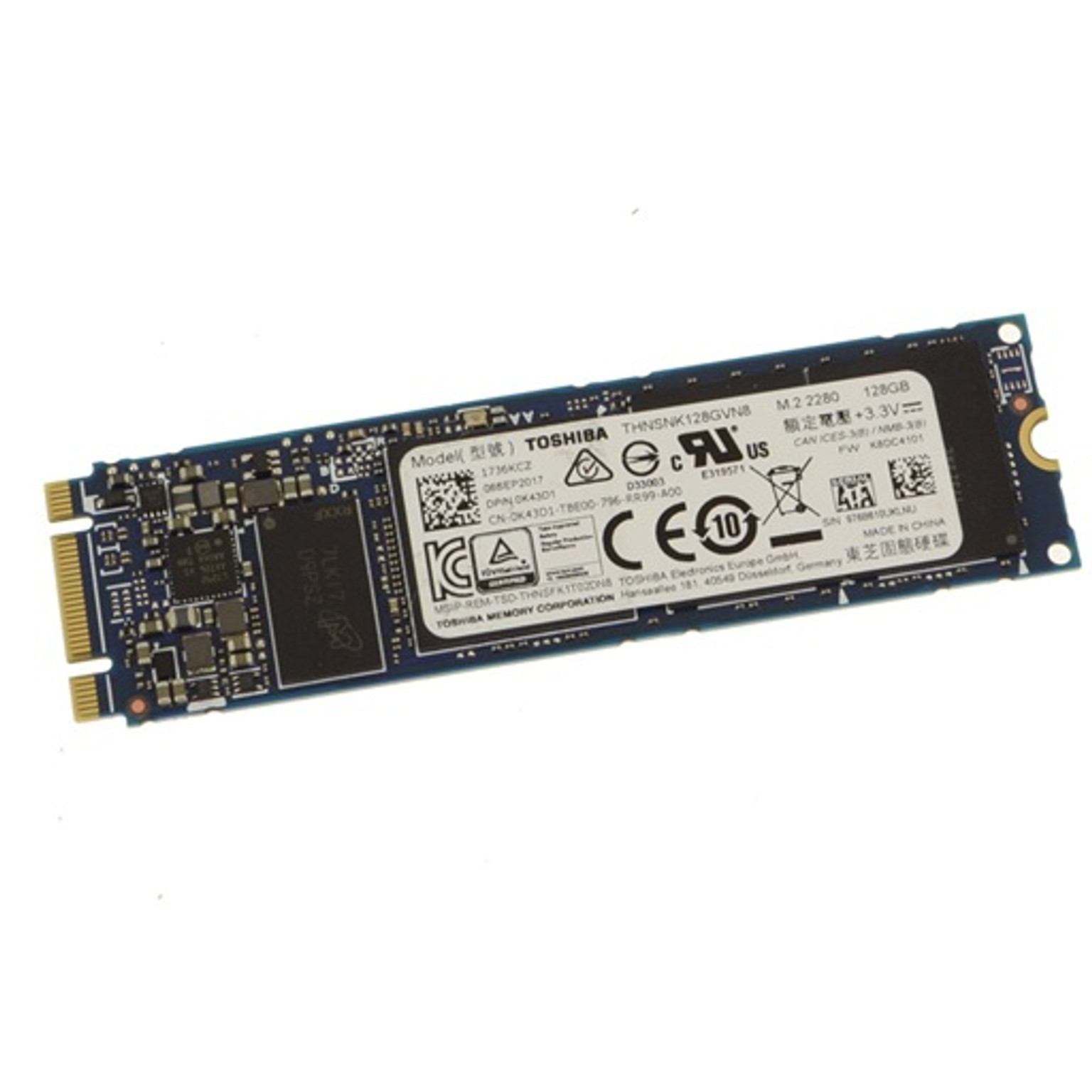 SSD Toshiba 128GB NVME M2 2280