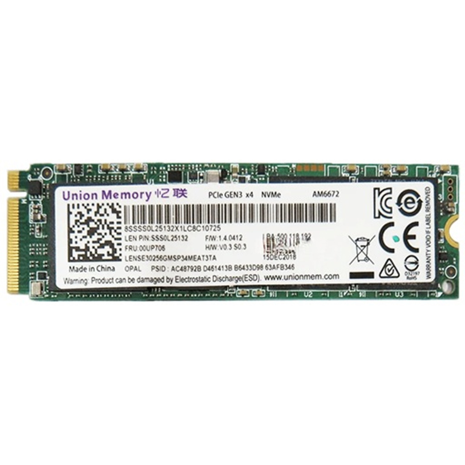 SSD Union 512GB NVME M2 2280