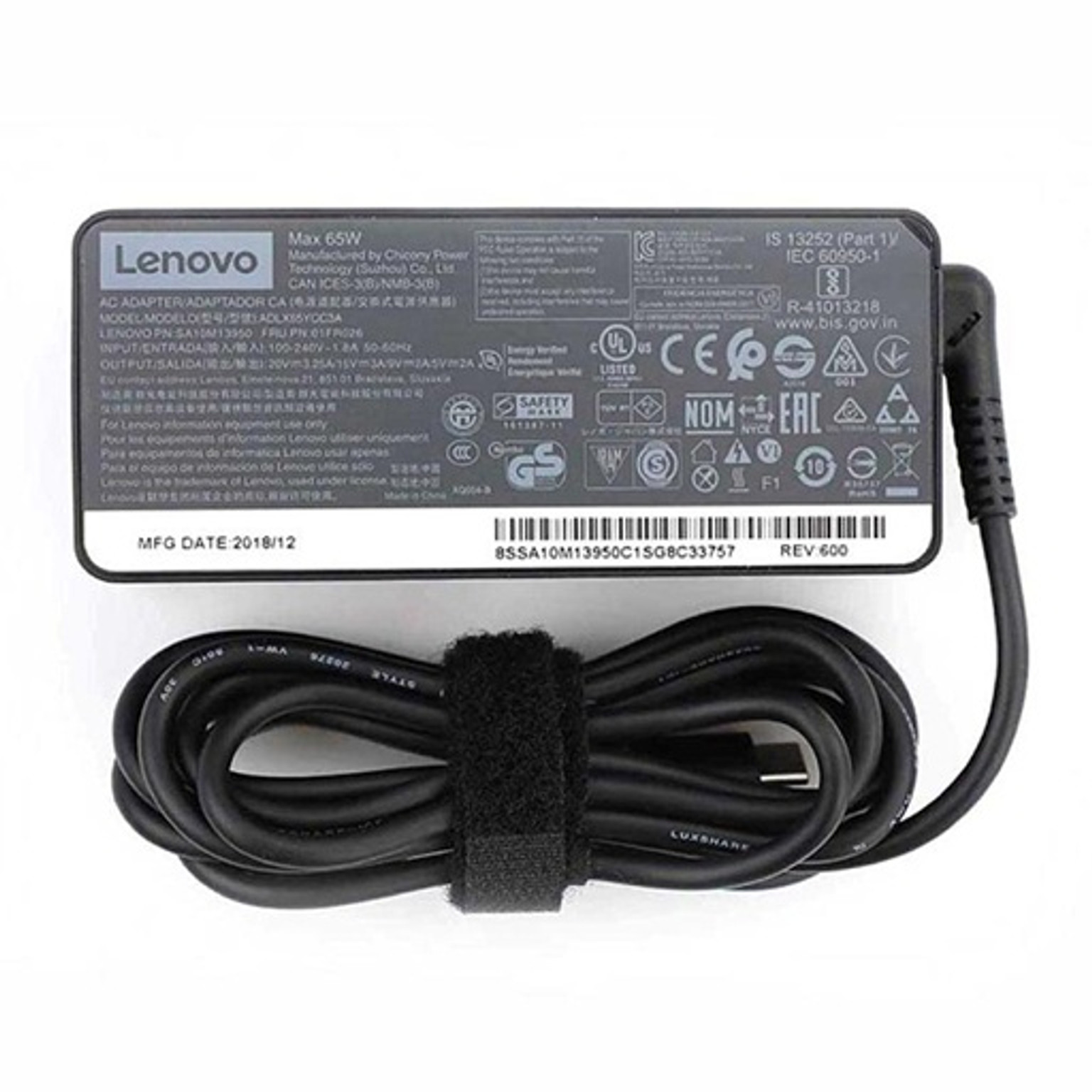 Sạc Laptop Lenovo 65W Type C