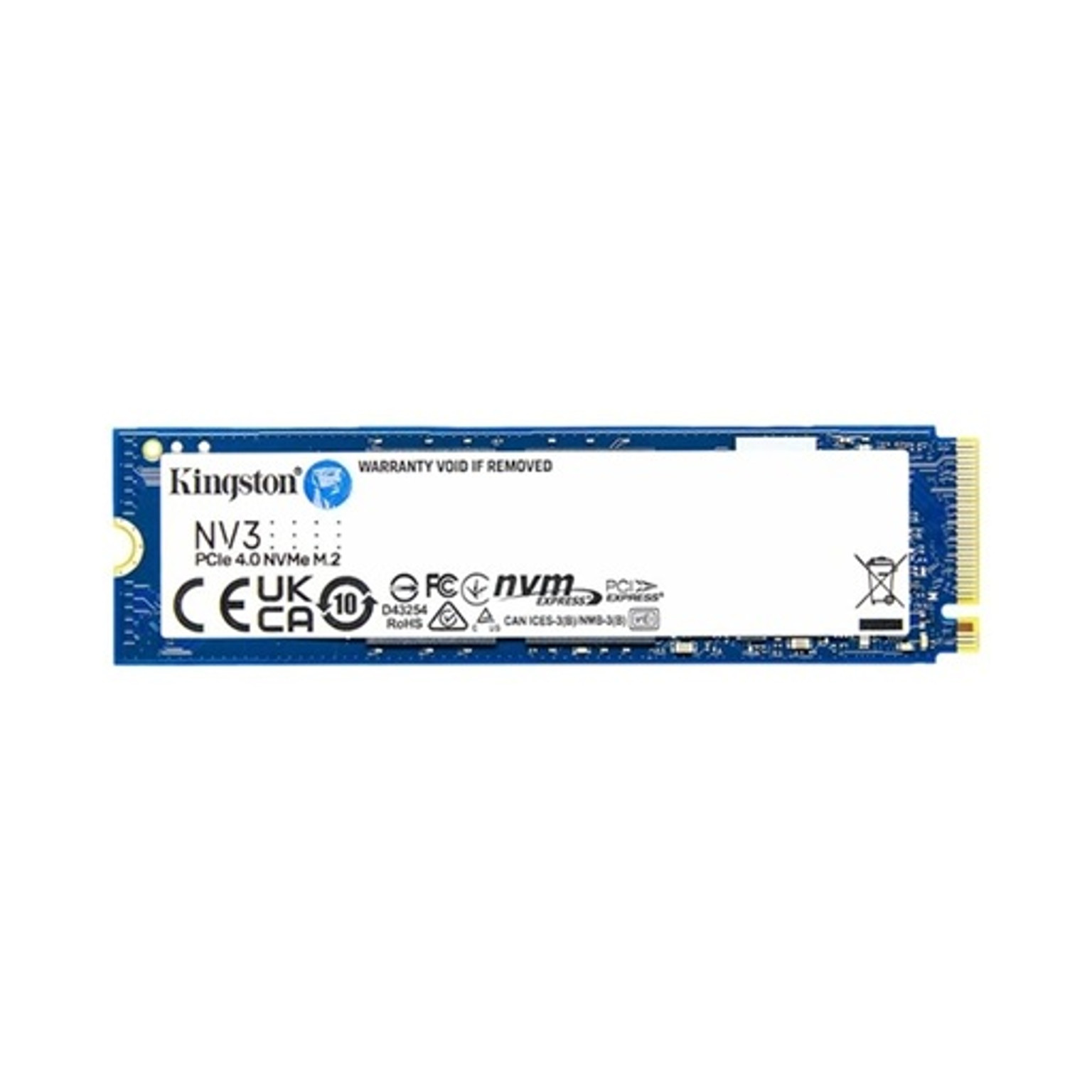 SSD Kingston NV3 1TB PCIe Gen 4 x4 NVME M2 2280