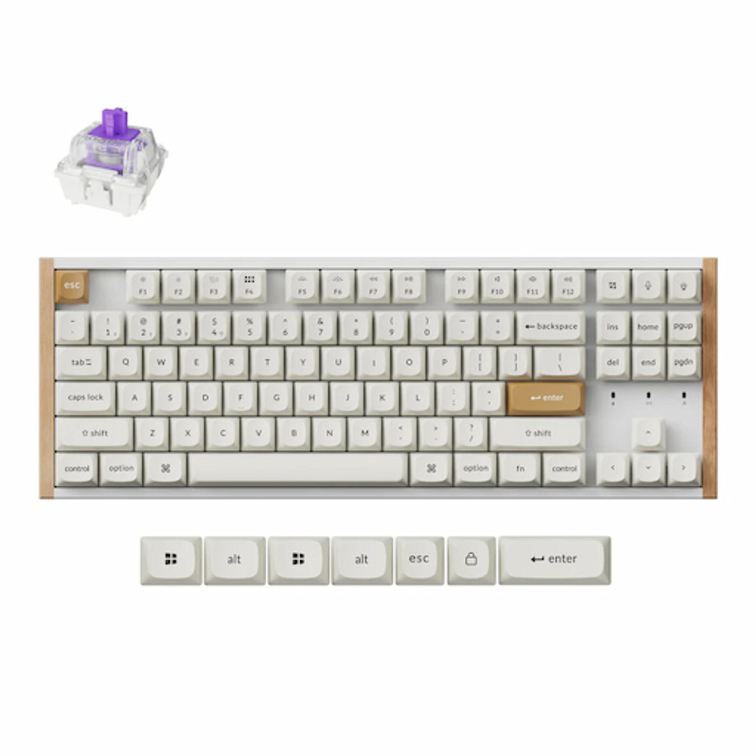 Bàn phím cơ Keychron K8 HE