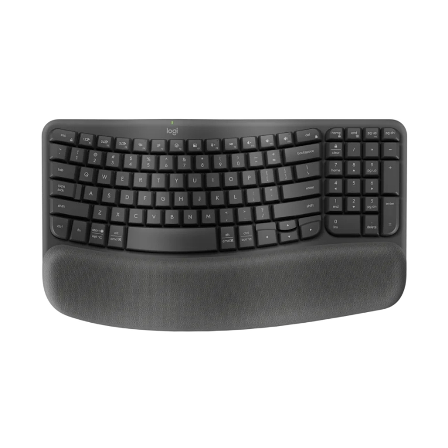 Bàn phím không dây Logitech Wave Keys Ergonomic