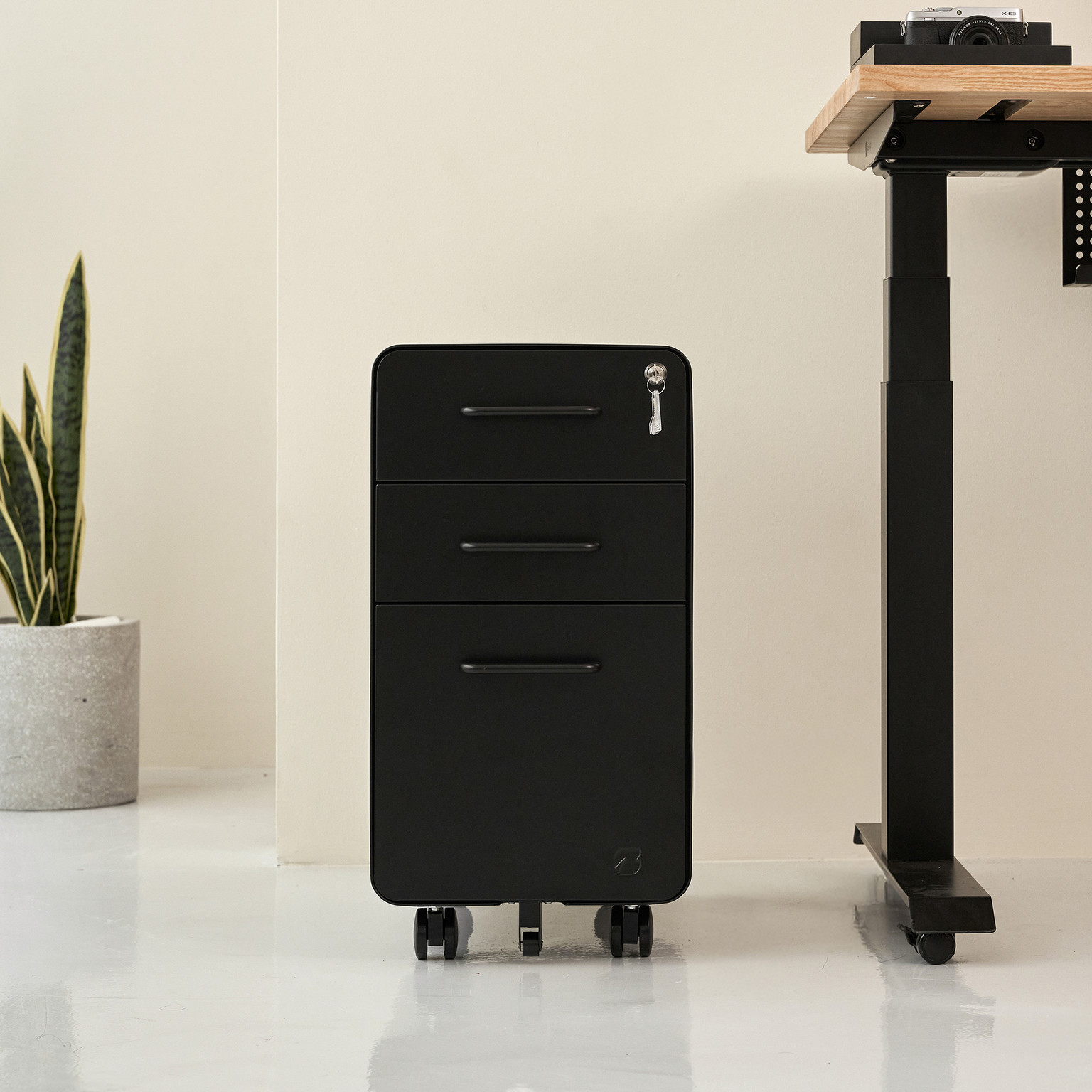Hộc tủ tài liệu 3 ngăn The Leaf Slim