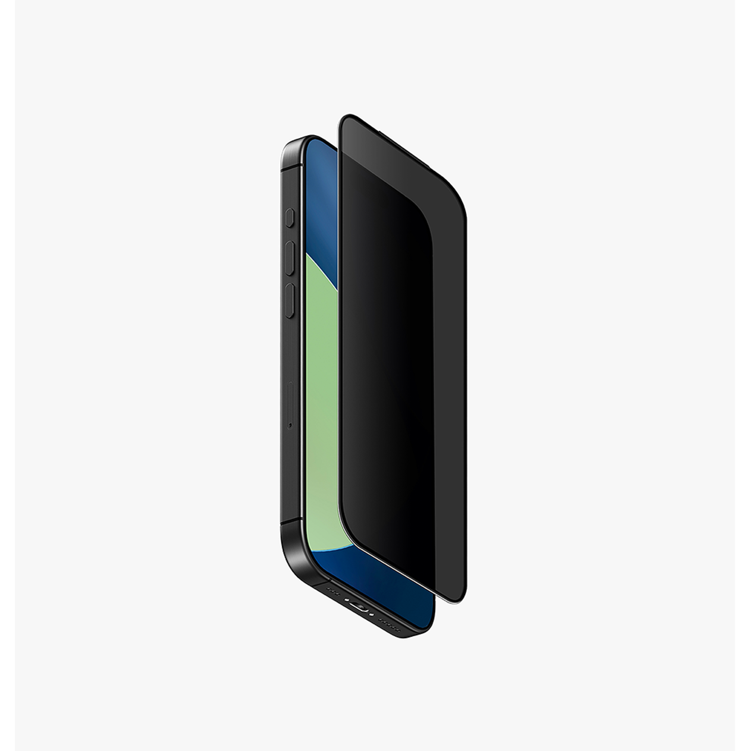 Kính cường lực chống chói kết hợp chống nhìn trộm Iphone 17 PRO MAX UNIQ OPTIX PRIVACY AG
