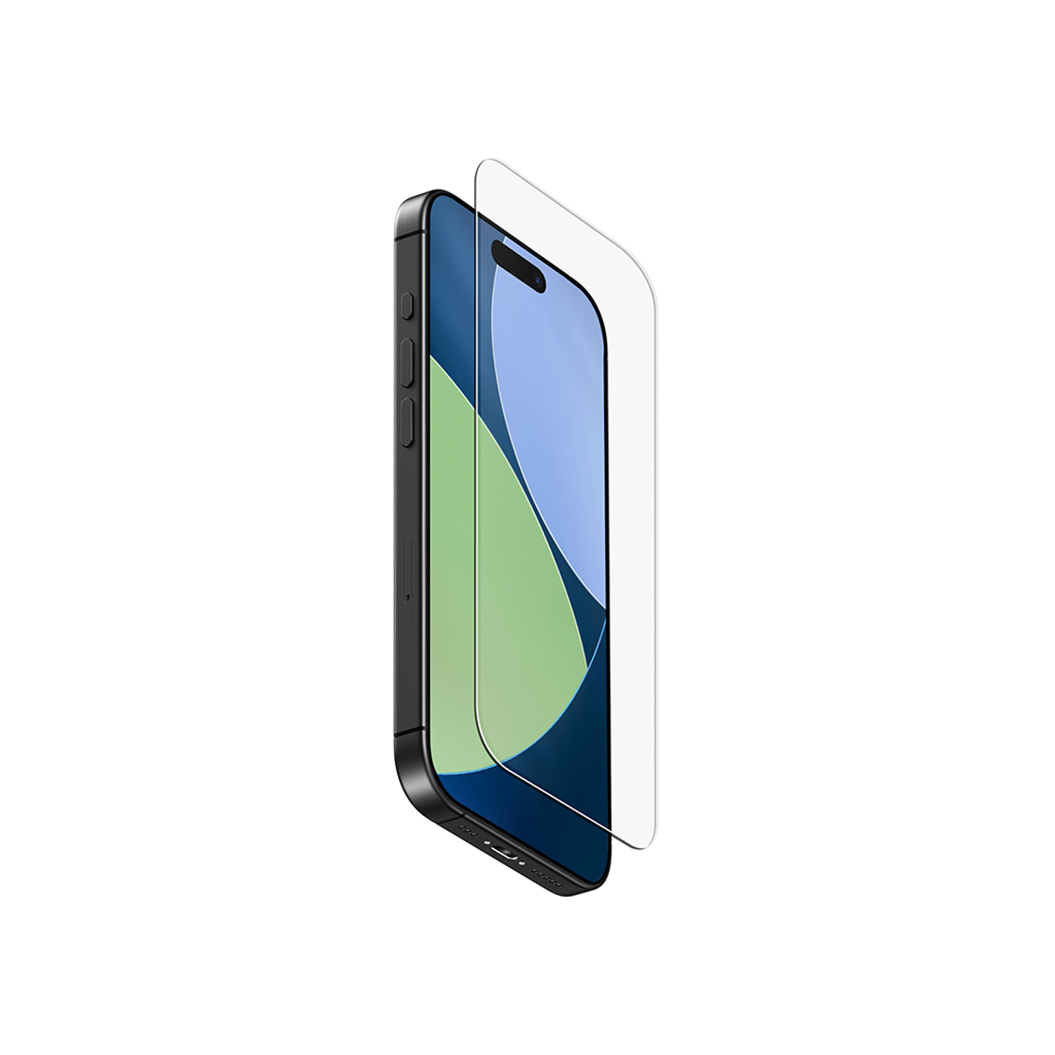 Kính cường lực viền trong Iphone 17 PRO MAX UNIQ OPTIX COVEX CLEAR