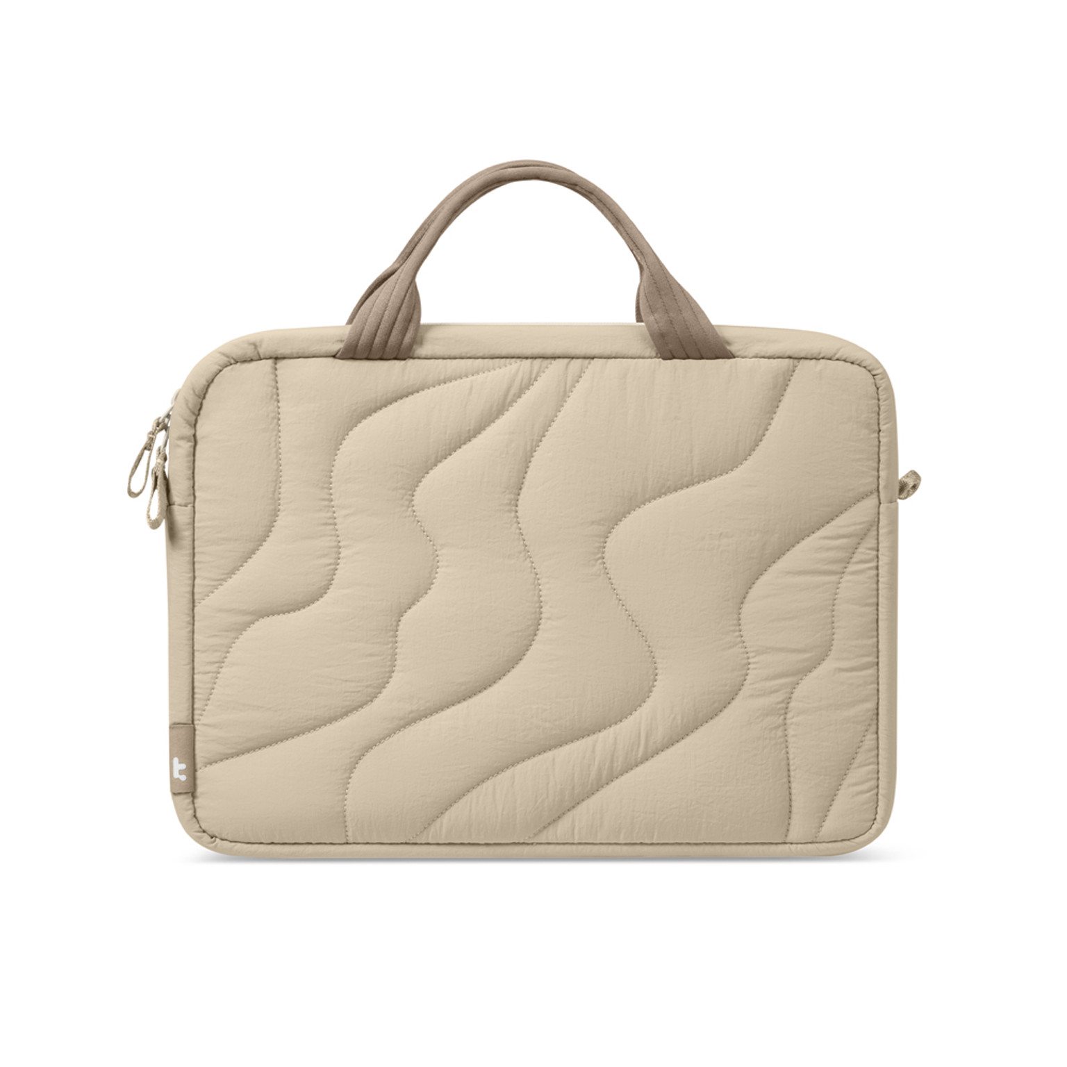 Túi Xách Tomtoc USA Terra-A28 Puffy Laptop 16" Handbag Natural Sand - A28F2K2