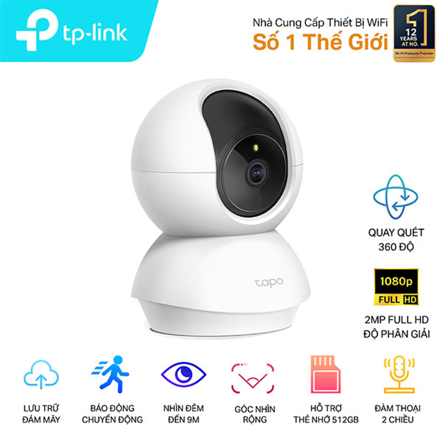 Camera ip wifi TP-Link Tapo C200