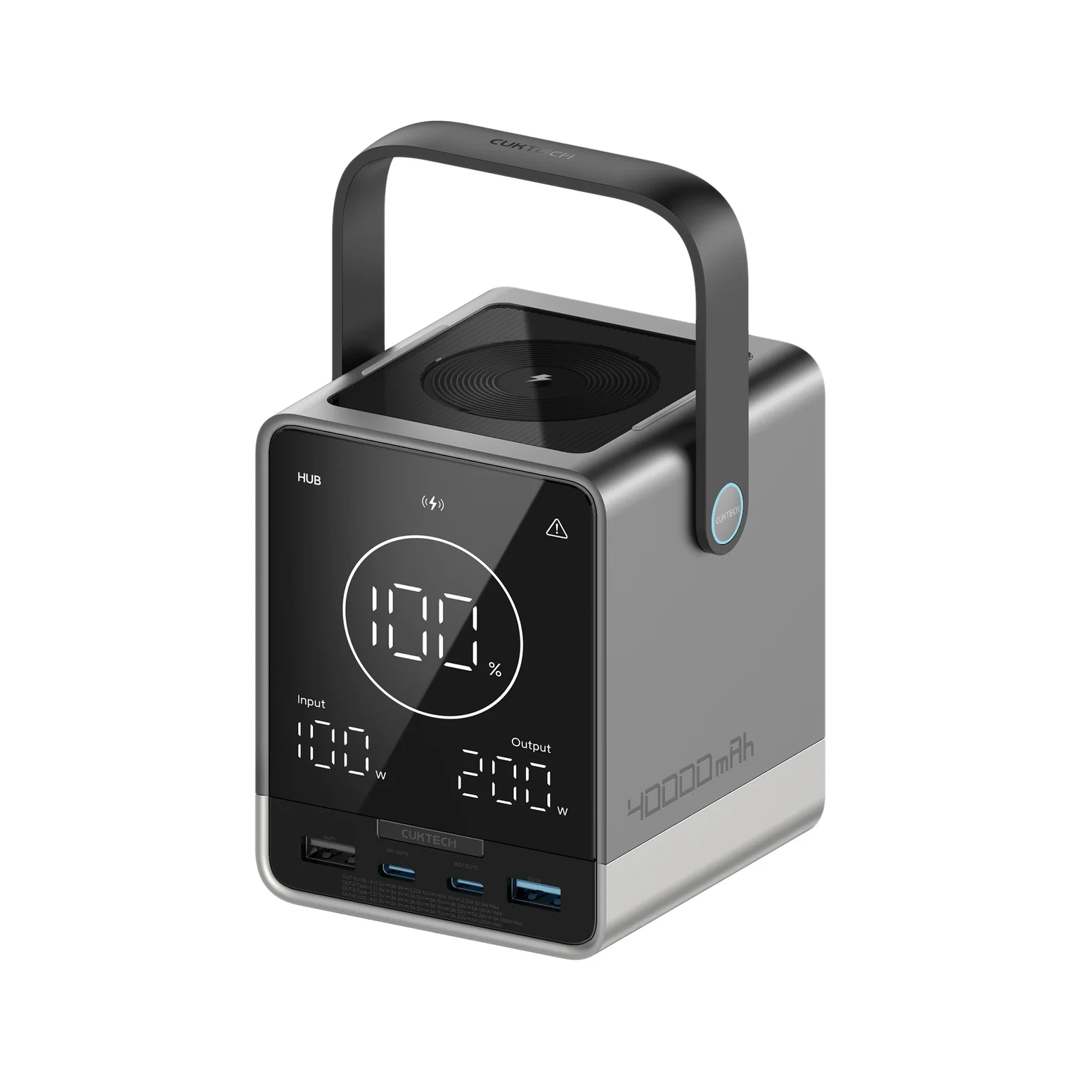 Pin dự phòng CUKTECH 30 40000mAh 300W