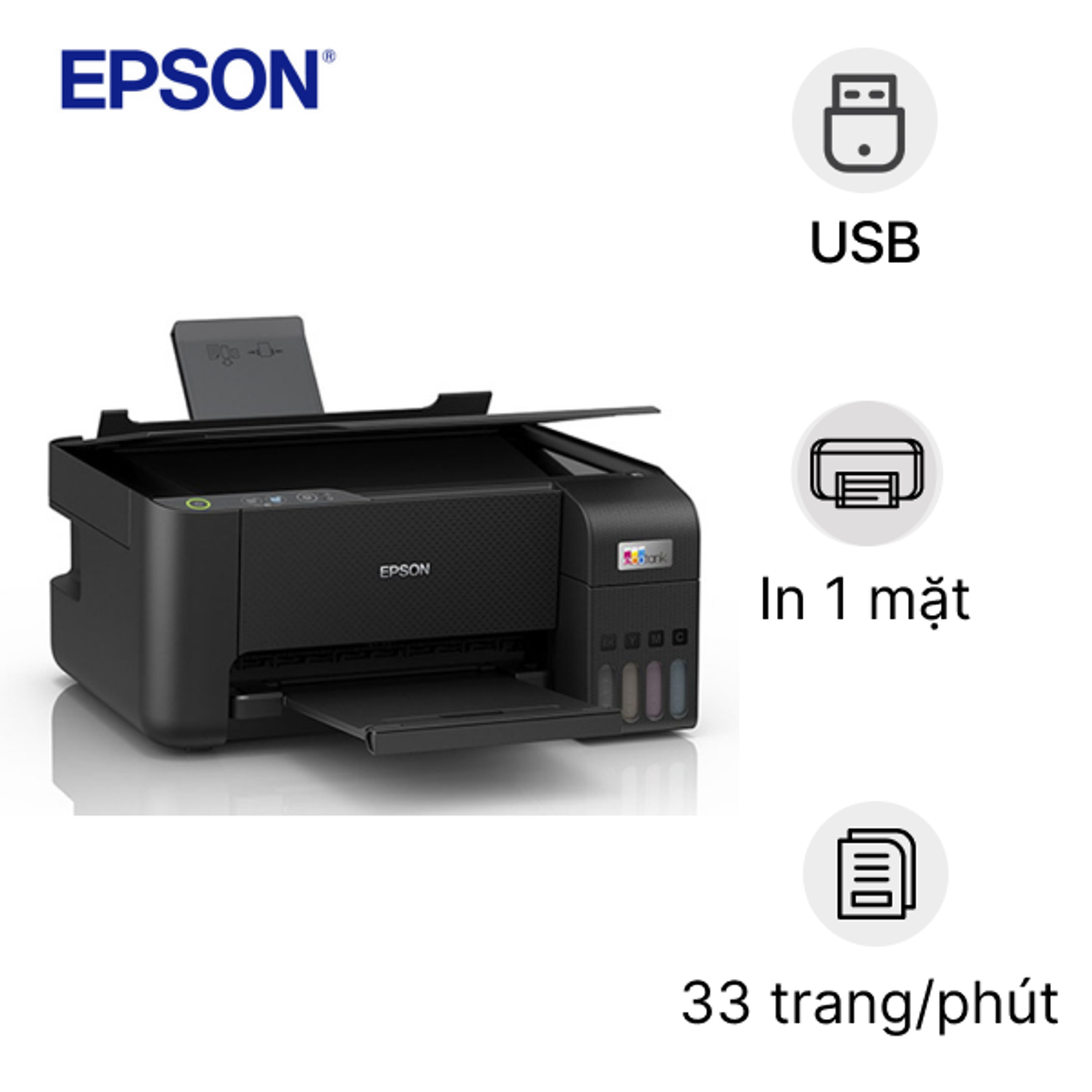 Máy in phun màu đa năng Epson L3210