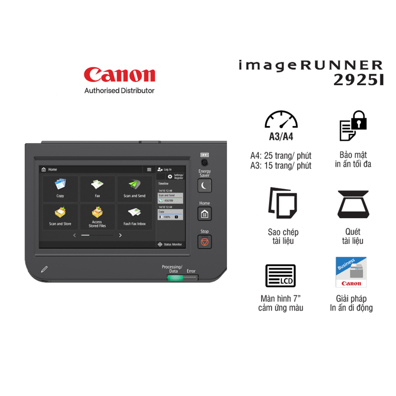 Máy photocopy Canon iR2925i