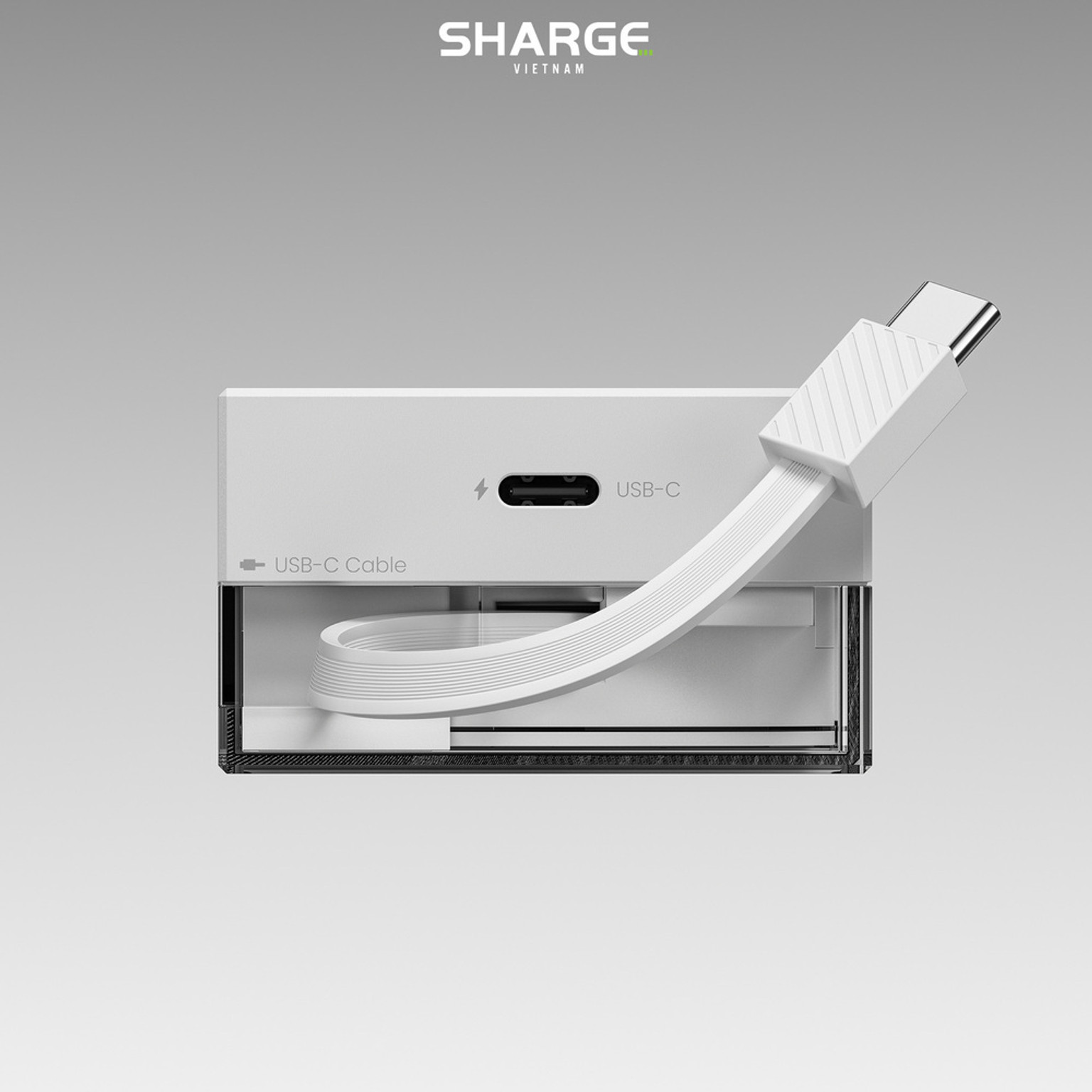 Củ sạc Sharge - Retraxctable 65W