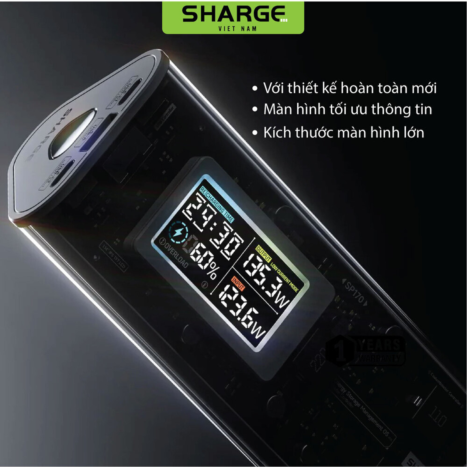 Sạc dự phòng Shargeek 170
