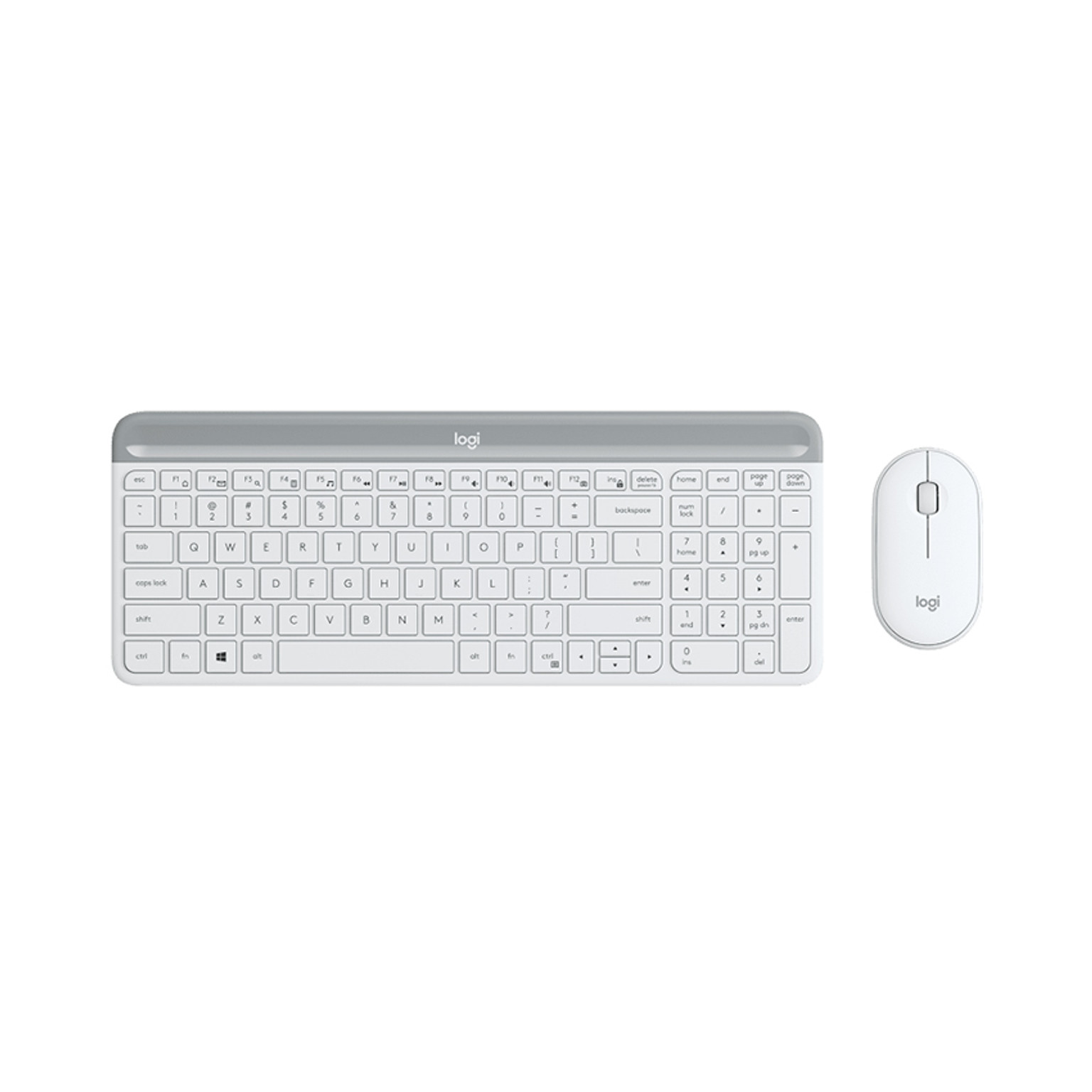 Bộ bàn phím chuột không dây Logitech MK470 Slim