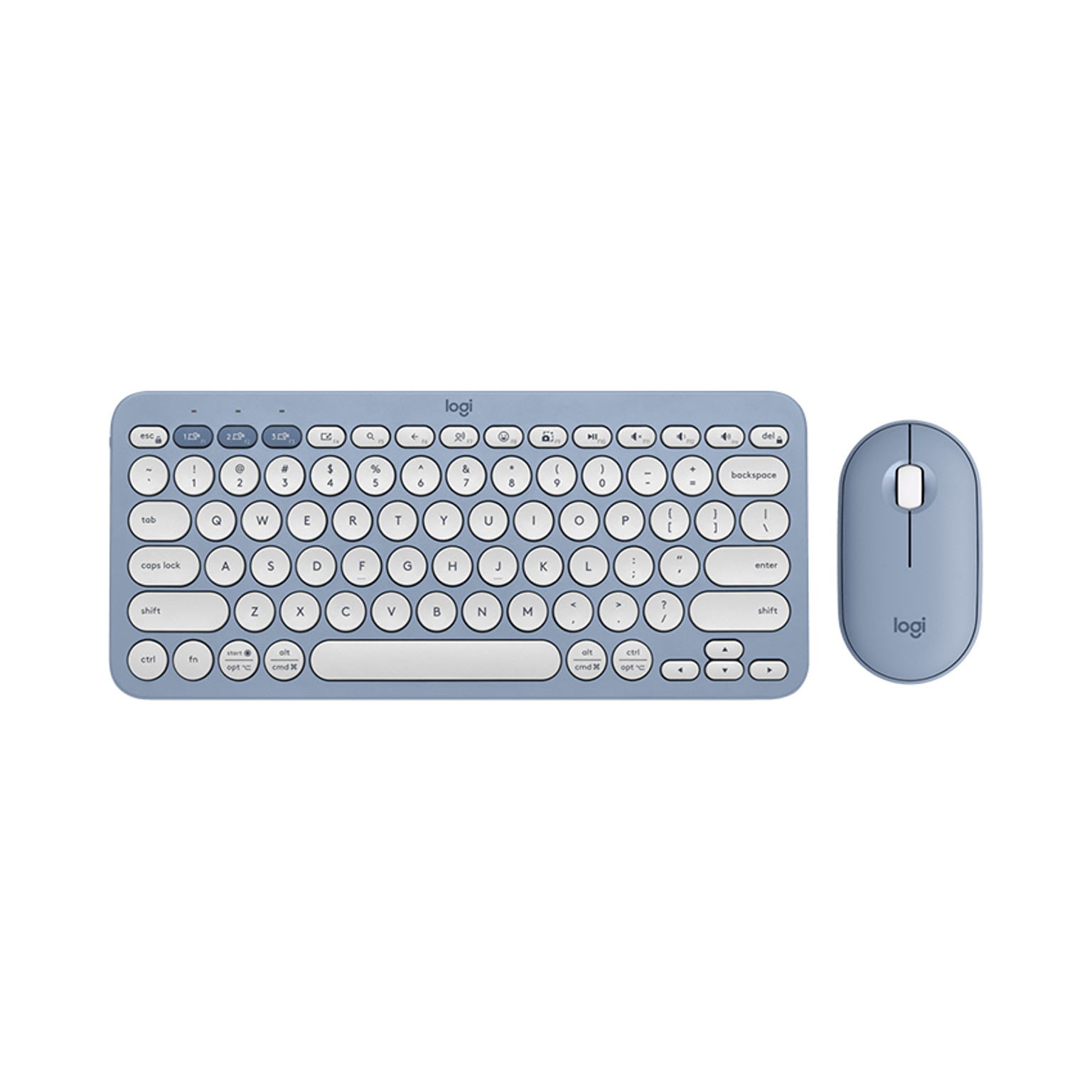 Bộ bàn phím chuột không dây Logitech Pebble 2 Combo