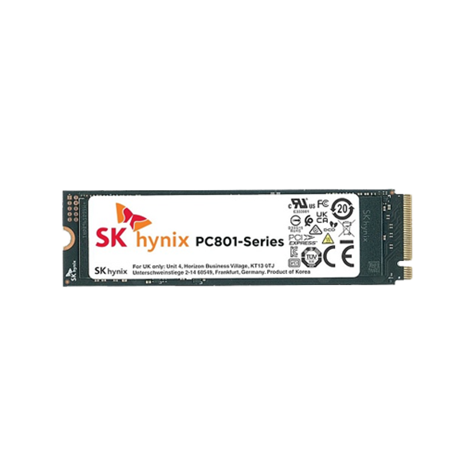 SSD Skhynix PC801 512GB PCIe Gen4 x4 NVME M2 2280 | 10/2026