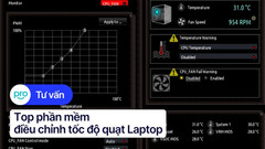 Top 10 phần mềm điều chỉnh tốc độ quạt laptop hiệu quả