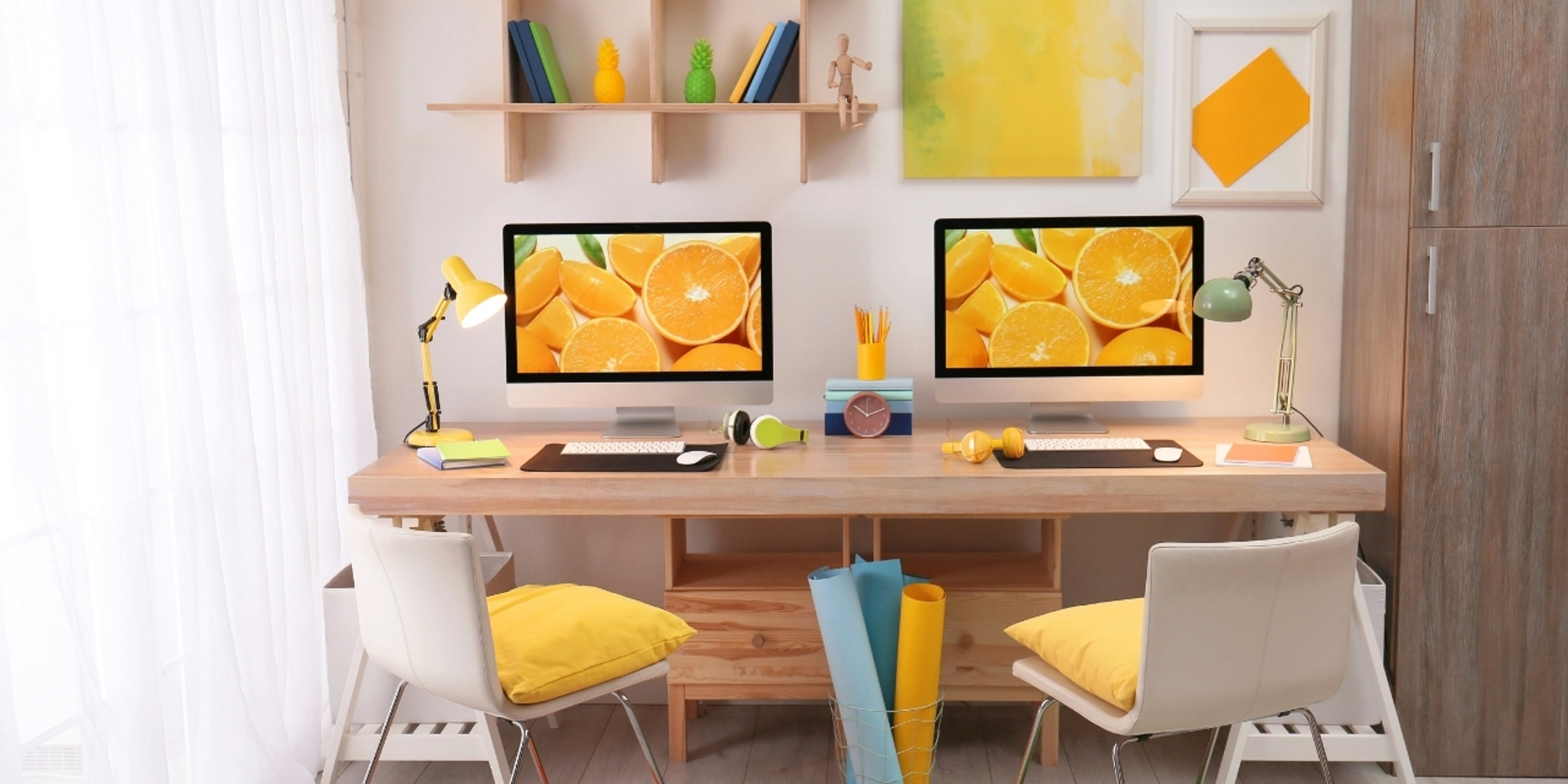 Bàn làm việc 1m7 - Dễ dàng setup không gian làm việc rộng rãi, đẳng cấp