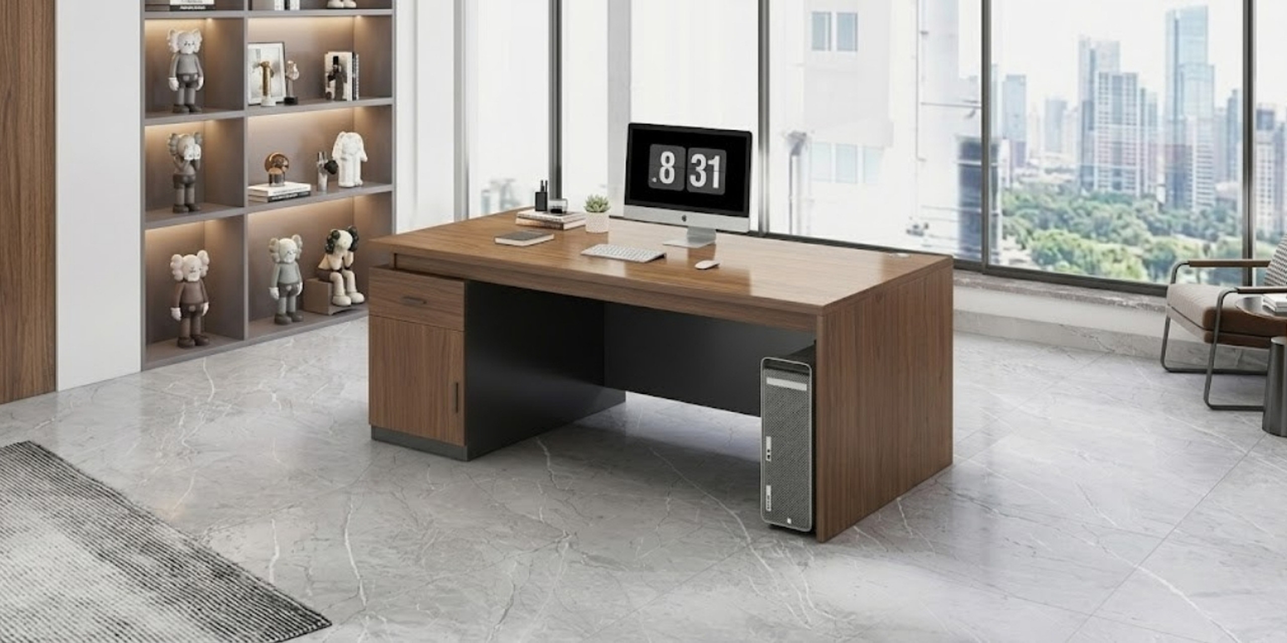  TOP 5 bàn làm việc 2m2 đẳng cấp – Khẳng định vị thế lãnh đạo 2026