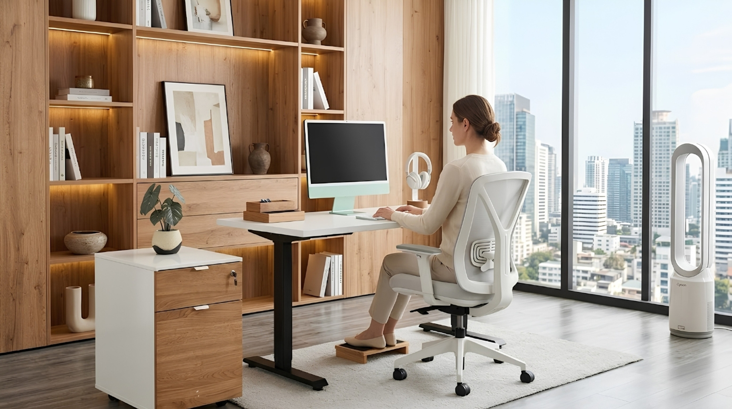 Tư thế ngồi máy tính chuẩn: Bảo vệ sức khỏe và tăng hiệu suất