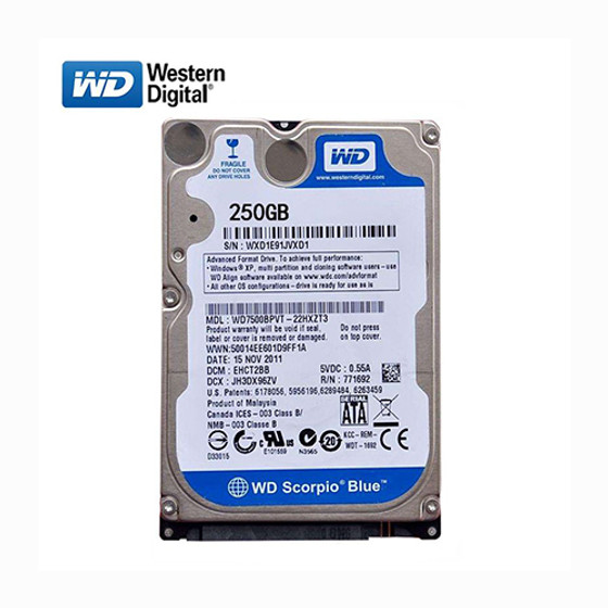 Ổ cứng HDD 2.5" WD Blue 250GB