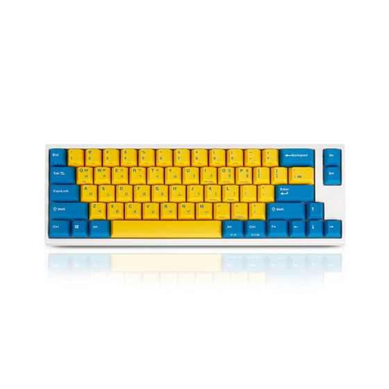 Bàn phím cơ Leopold FC660M PD Sweden White Case