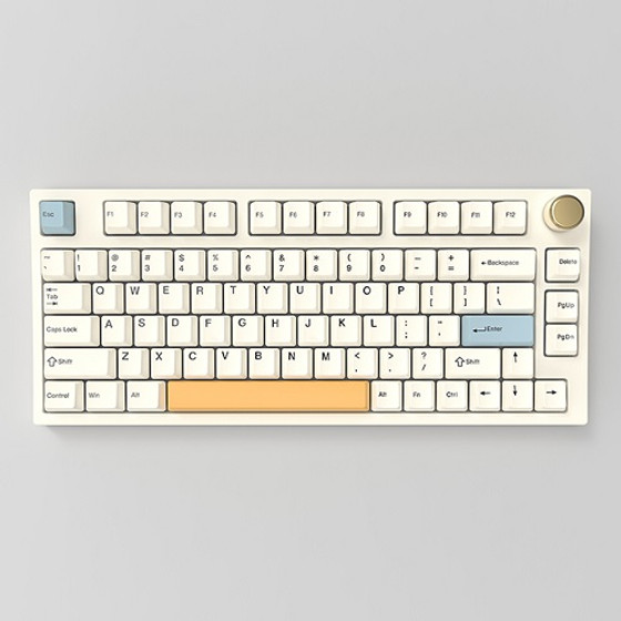 Bàn phím cơ keydous NJ80 AP - Case White