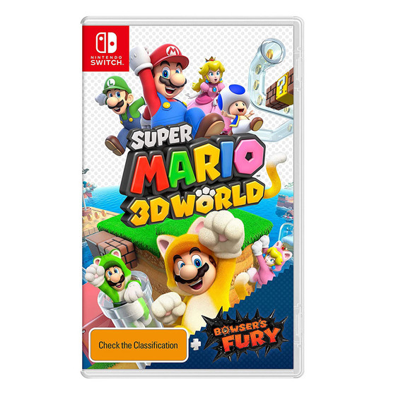 Super Mario 3D World + Bowser's Fury - Game Nintendo Switch