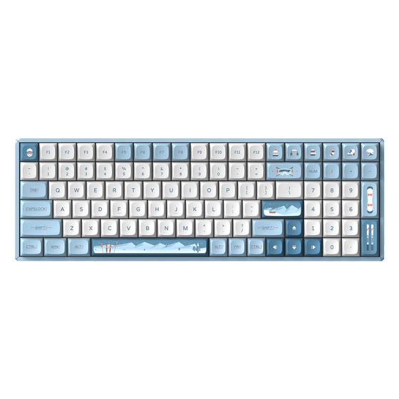 Bàn Phím Cơ IQUNIX F97 Wintertide Wireless