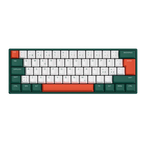 Bàn phím cơ IQUNIX F60 Jungle