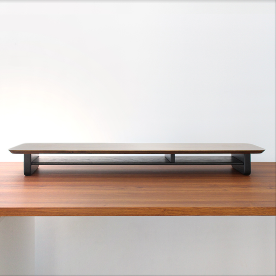 Kệ màn hình Lifted Desk Shelf - Gỗ Sồi Nguyên Khối
