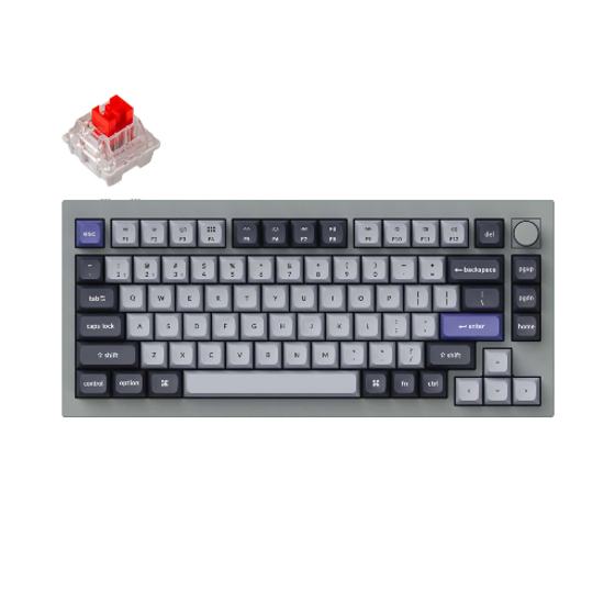 Bàn phím cơ không dây Keychron Q1 Pro QMK/VIA - Knob