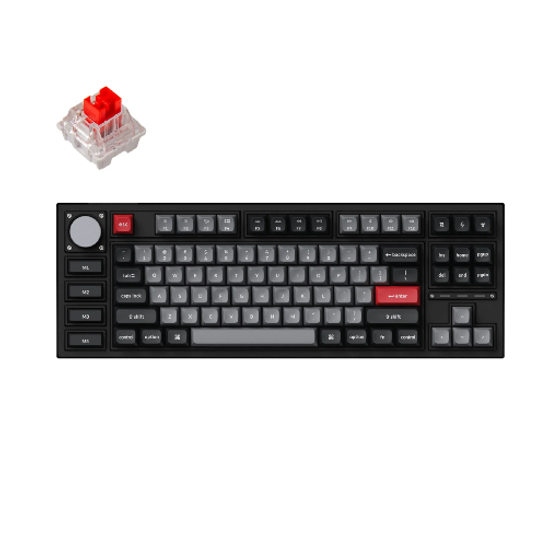Bàn phím cơ không dây Keychron Q3 Pro QMK/VIA - Knob