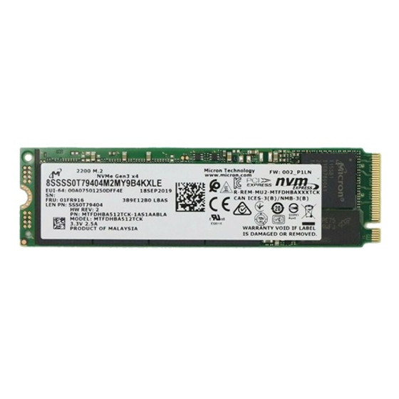 SSD Micron 512GB NVME M2 2280