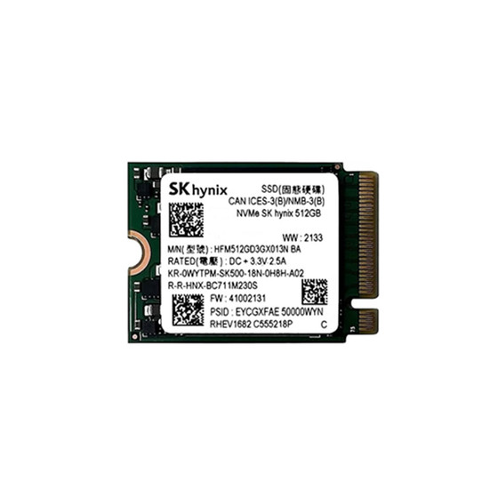 SSD Skhynix 512GB PCIe Gen 3 x4 NVME M2 2230