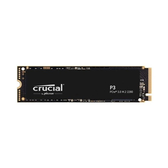 SSD Crucial P3 500GB PCIe Gen 3 x4 NVME M2 2280
