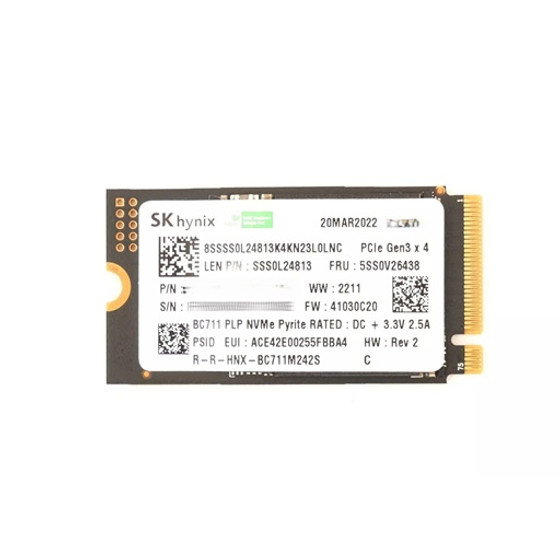 SSD SKhynix BC711 1TB PCIe Gen 3 x4 NVME M2 2242