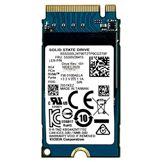 SSD Kioxia 256GB NVME M2 2242