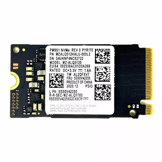 SSD Samsung 256GB NVME M2 2242