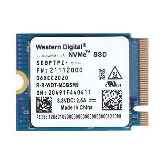 SSD WD 256GB NVME M2 2230