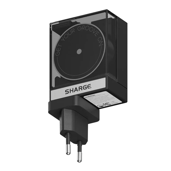 Củ sạc Sharge - Retractable 65W đầu EU