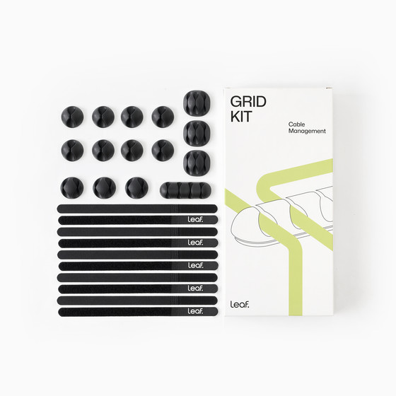 Kẹp quản lý dây điện Leaf Grid Kit